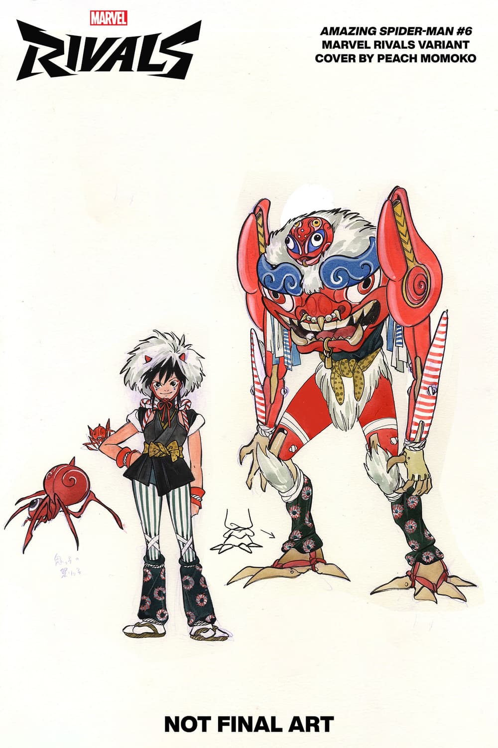 Peach Momoko's New Marvel Rivals Game Designs Spotlighted on