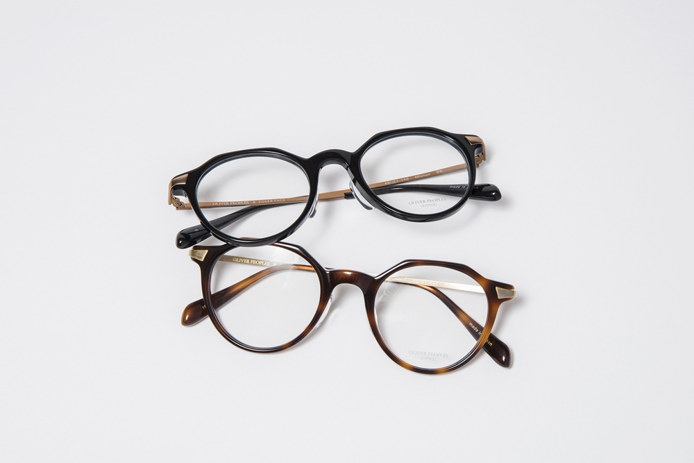 OLIVER PEOPLES］、［掌］に別注。POKER FACEによる夏のスペシャル