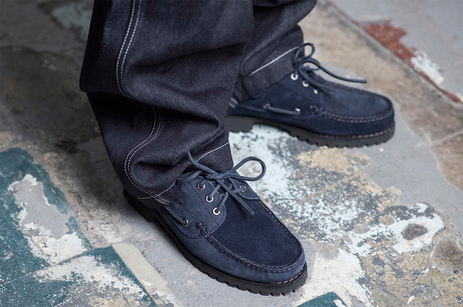 ENGINEERED GARMENTS × Timberlandの『3 EYE CLASSIC LUG』