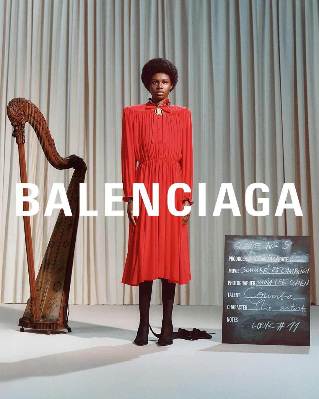 BALENCIAGAの2025 Summer Campaignが公開
