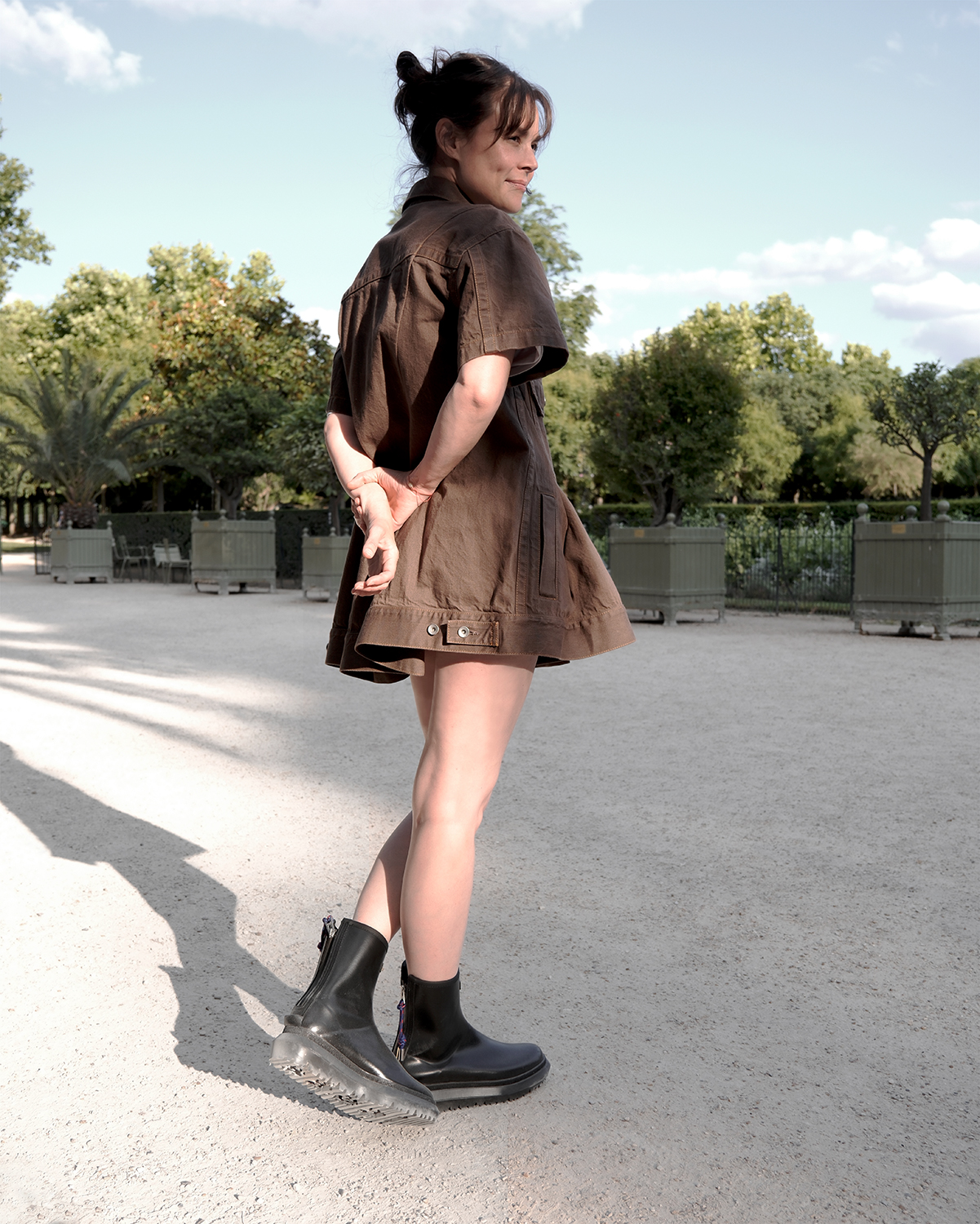 sacaiの新作ラバーブーツ