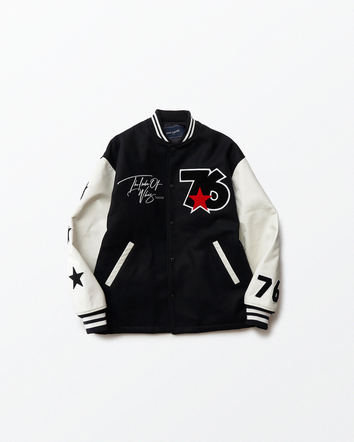 WHIZ LIMITEDの20周年を記念したスタジャンが76着限定リリース