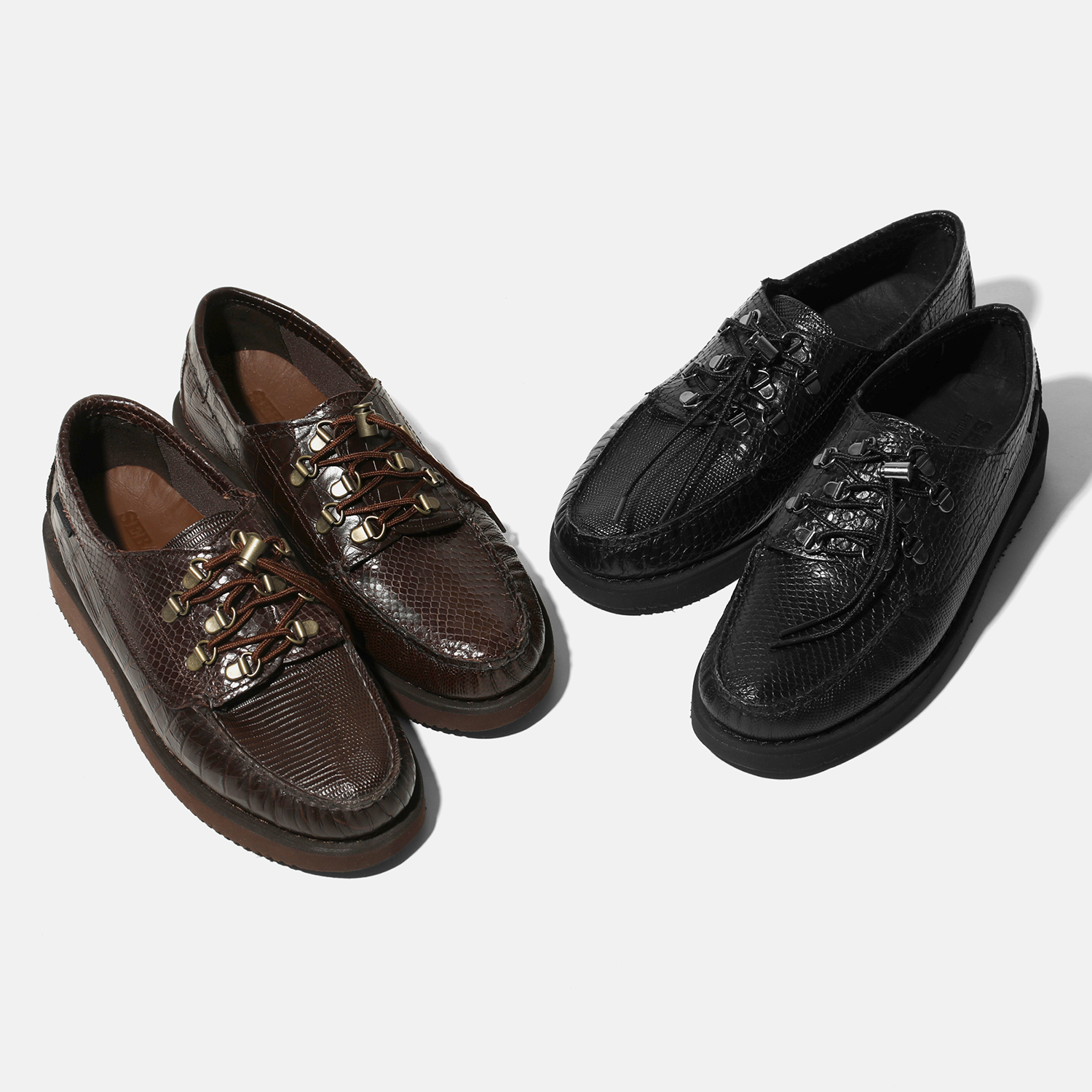 ENGINEERED GARMENTSとSEBAGOによる初のコラボレーションシューズ