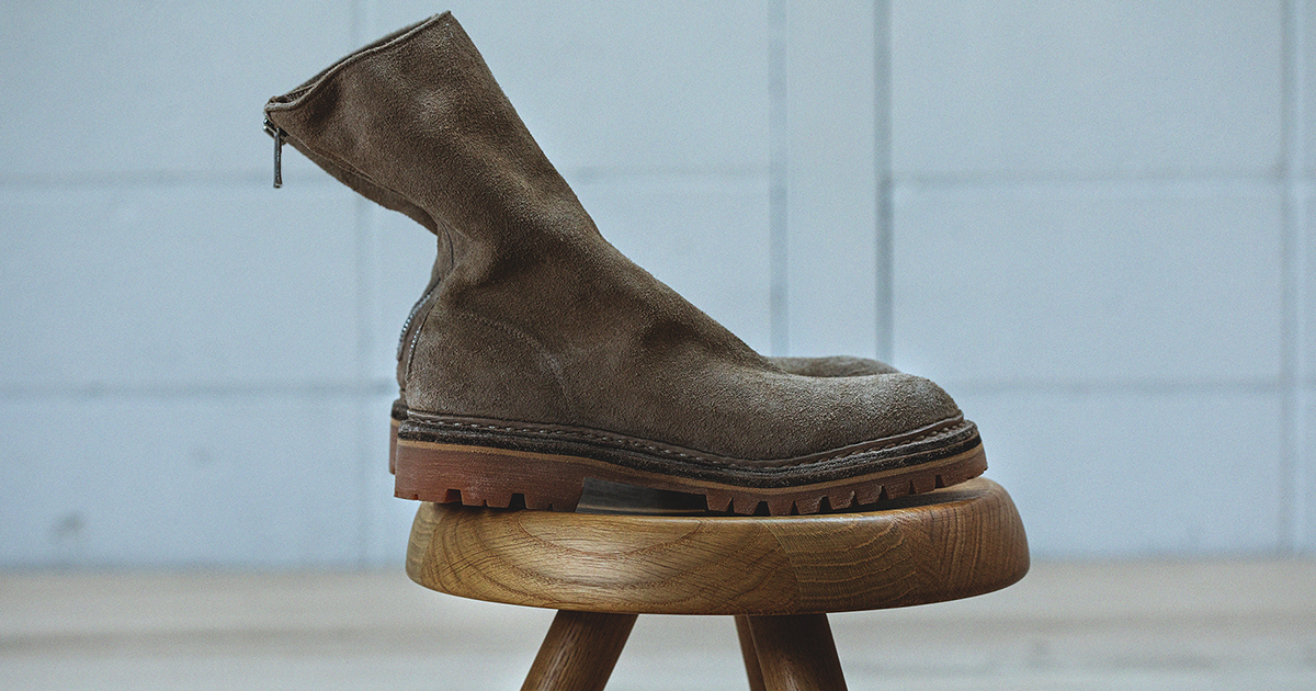 即完売を繰り返すnonnative × GUIDIのブーツに待望の新色が登場
