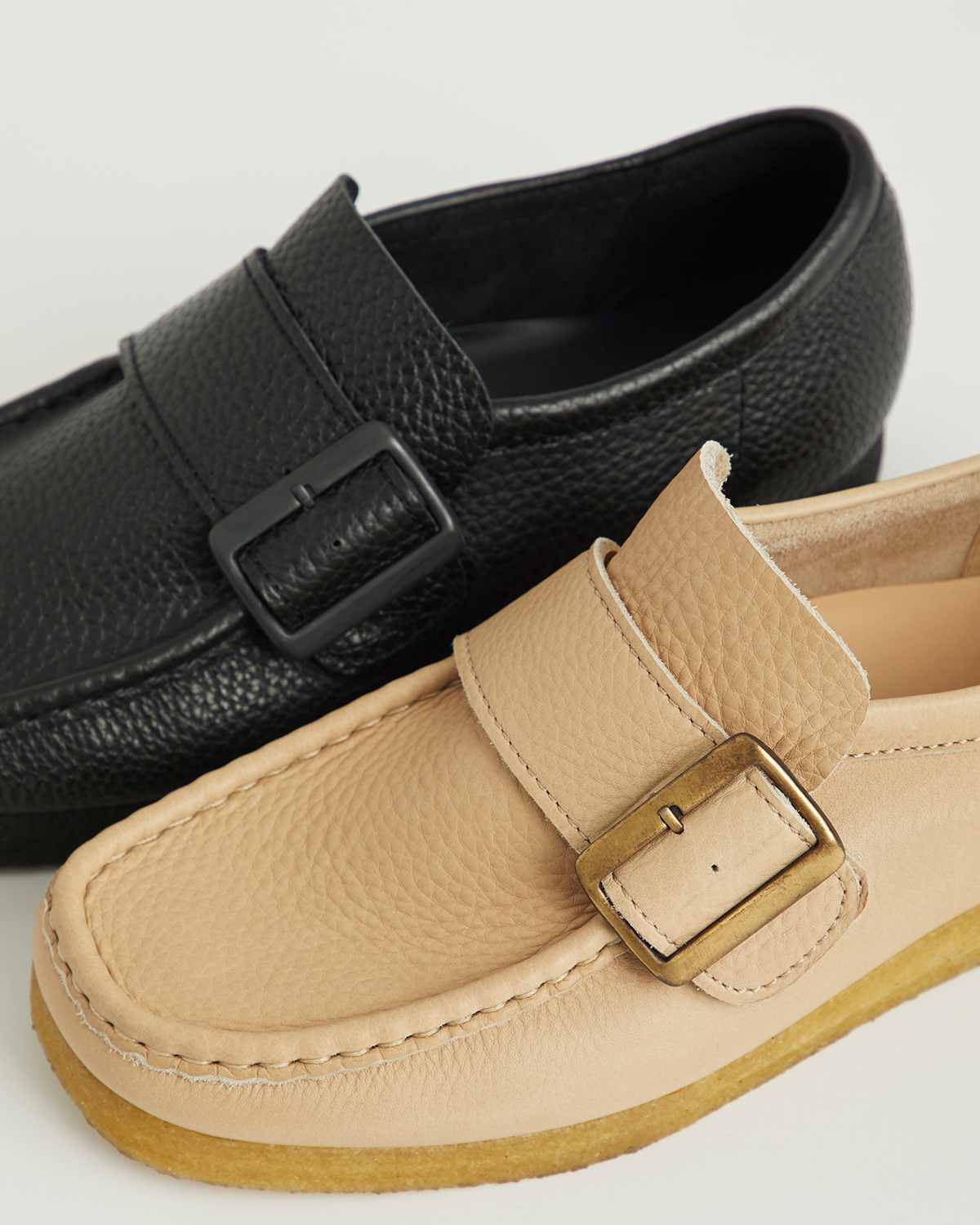 Clarks Originals for UNITED ARROWSのワラビーモンクがシボ革で新登場