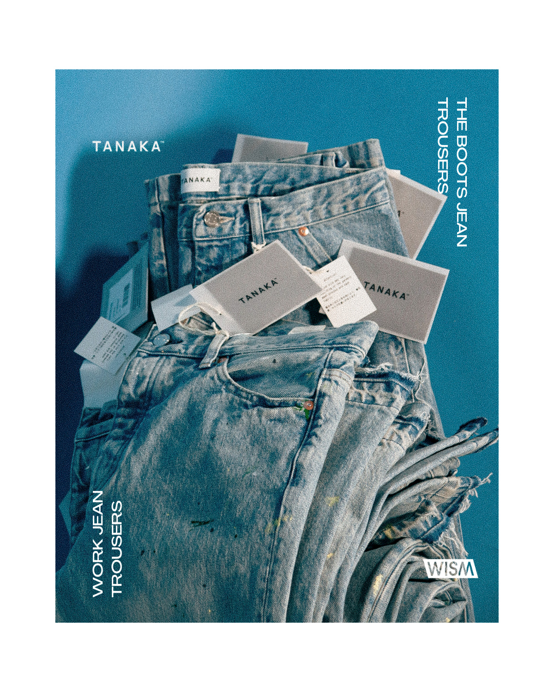 TANAKA × WISMのデニムパンツ2型が3月11日にリリース