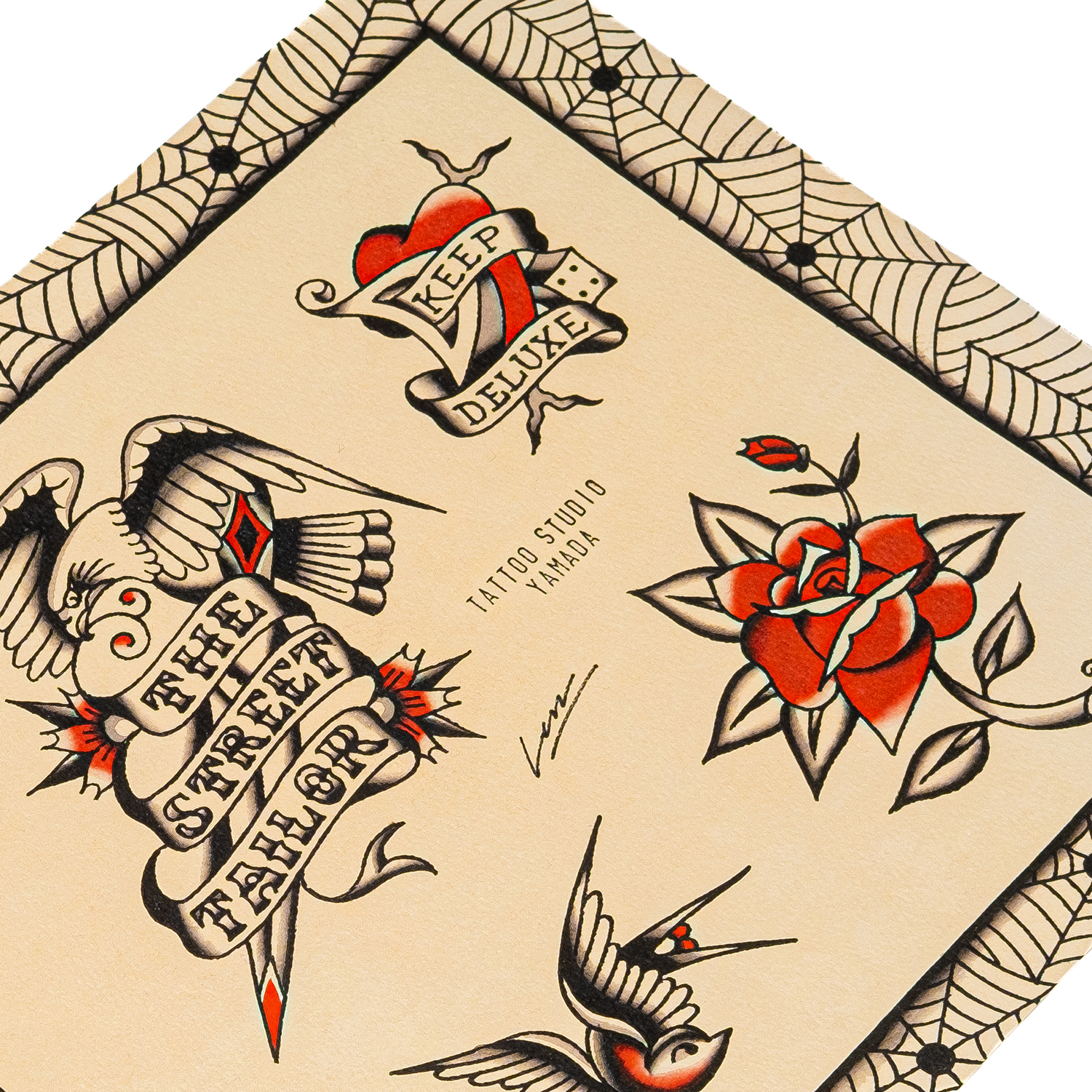 DELUXEとTATTOO STUDIO YAMADAによるコラボレーションアイテムが7月8日