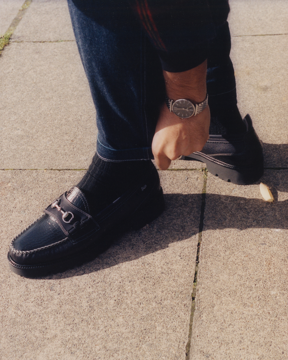 NICHOLAS DALEY × G.H.BASSのコラボレーションローファー