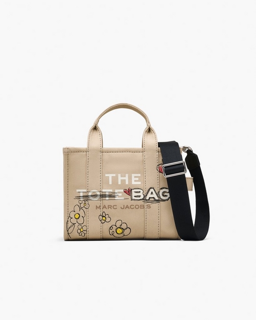 The Daisy Doodle Canvas Small Tote Bag | Marc Jacobs | Official Site