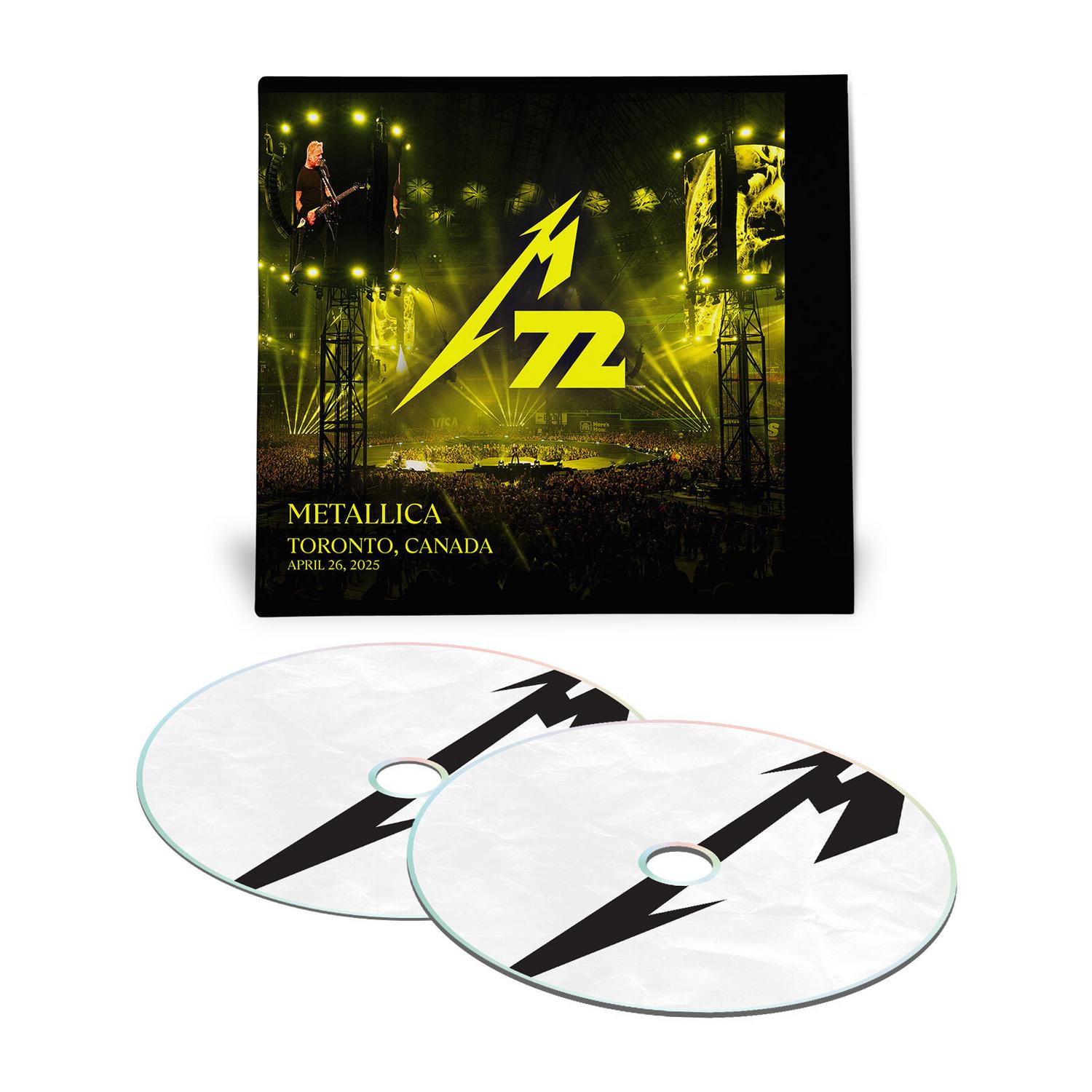 Live Metallica: Toronto, Canada - April 26, 2025 (2CD) | Metallica.com