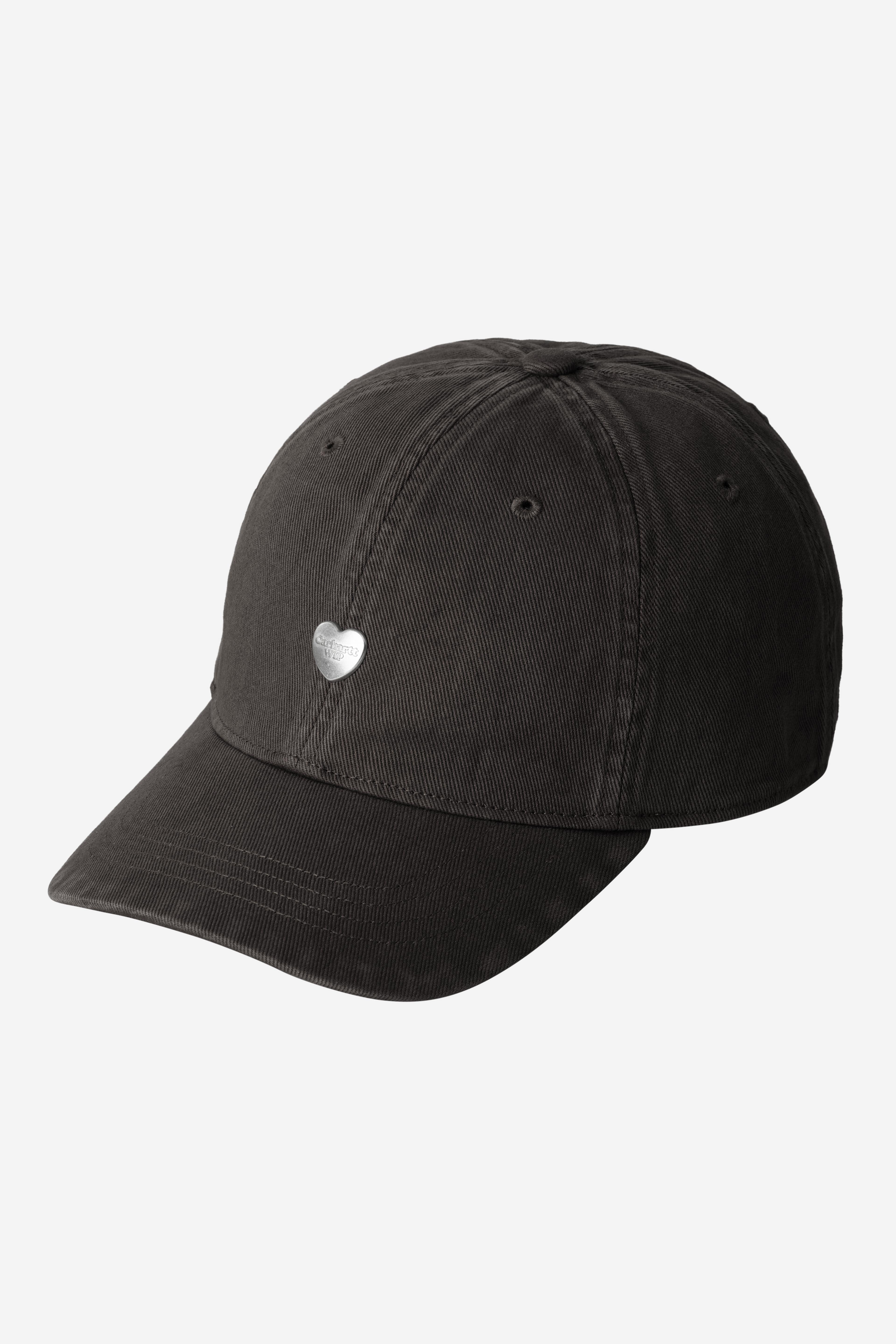 Carhartt WIP Heart Metal Cap, Black / Silver | Official Online Store