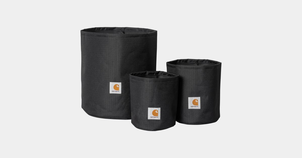 Carhartt WIP Groundworks Planter Set, Black | Official Online Store