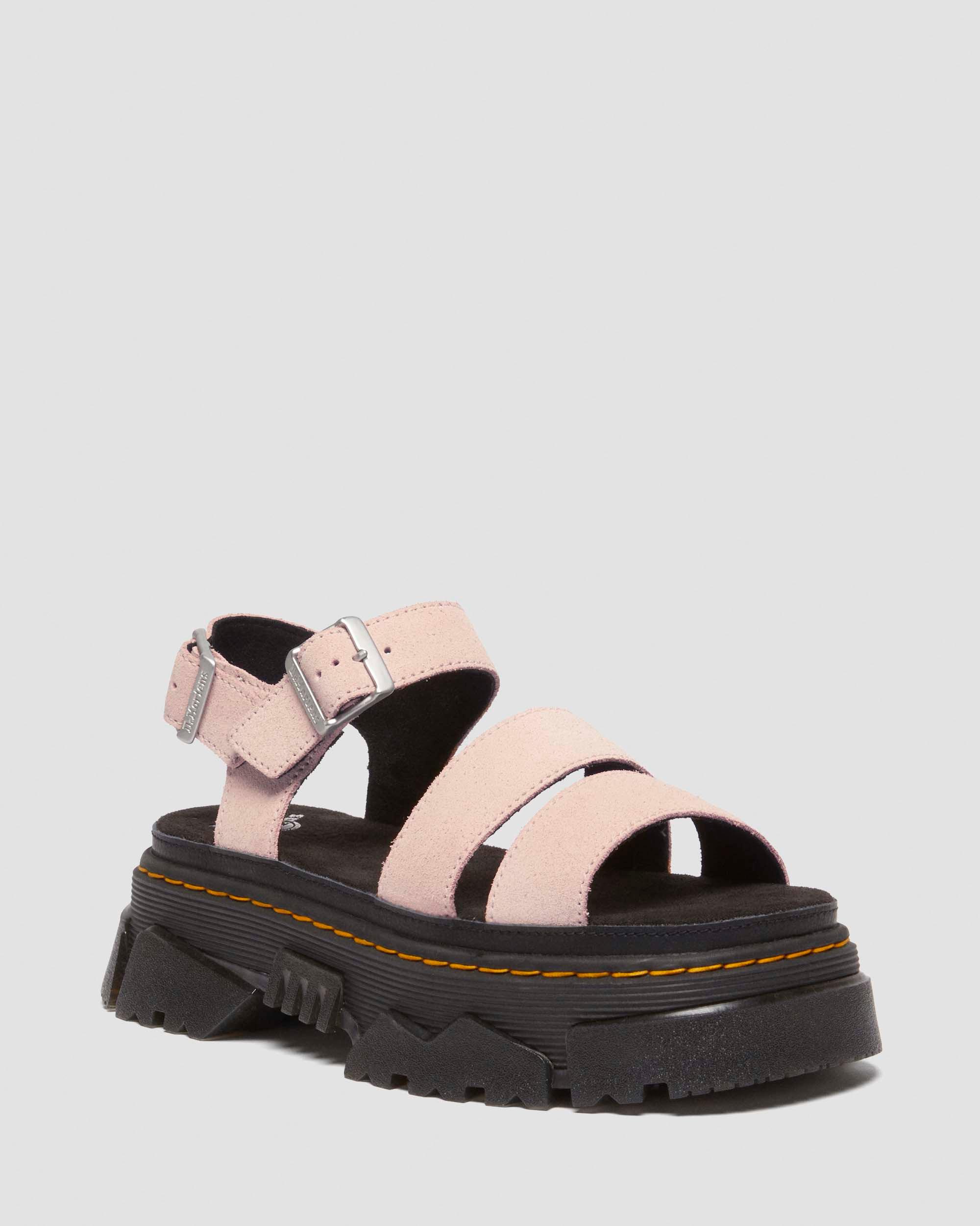 Mattison 2 Strap sandals in Powder Pink | Dr. Martens