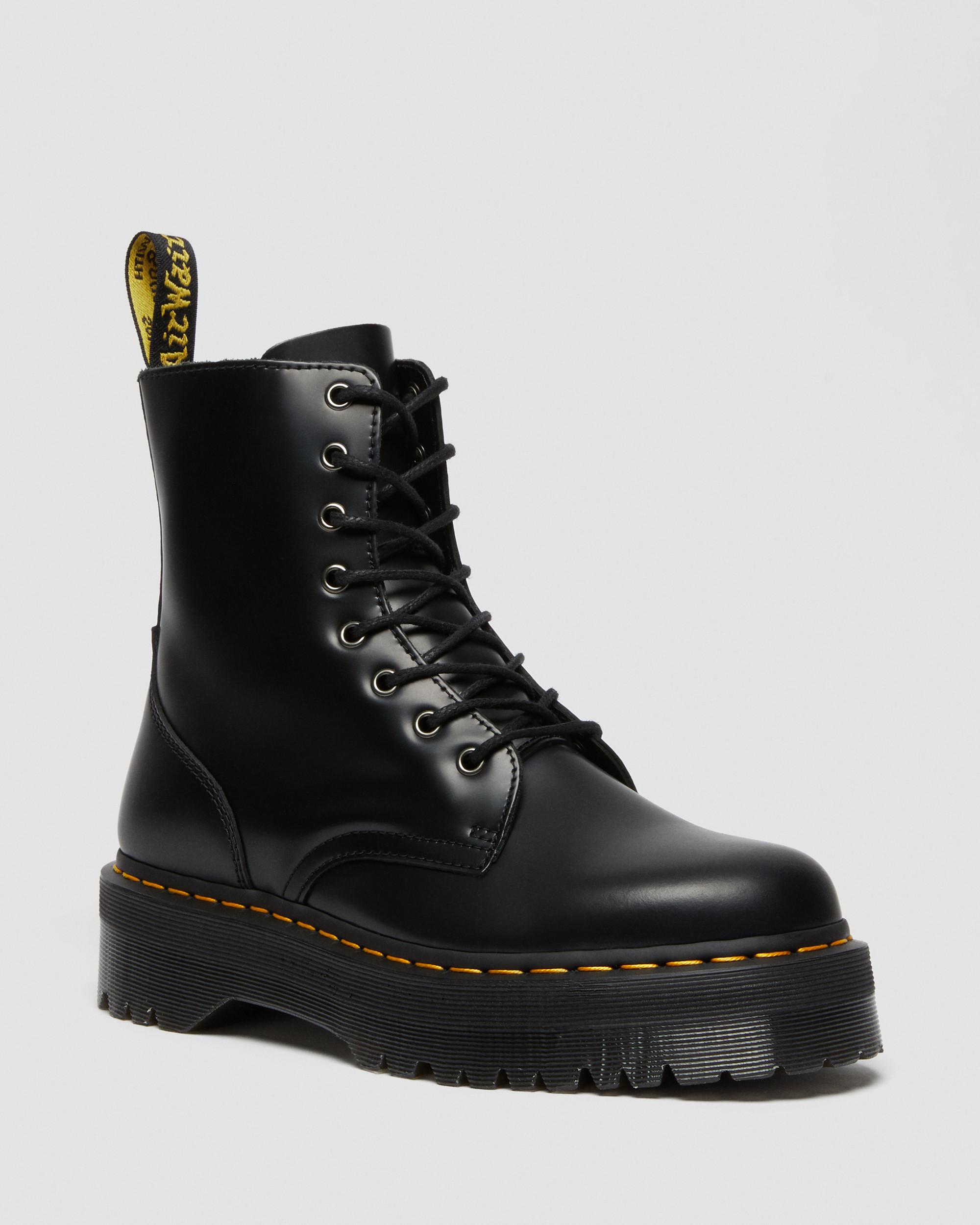 1460 Ambassador Leather Lace Up Boots in Black | Dr. Martens