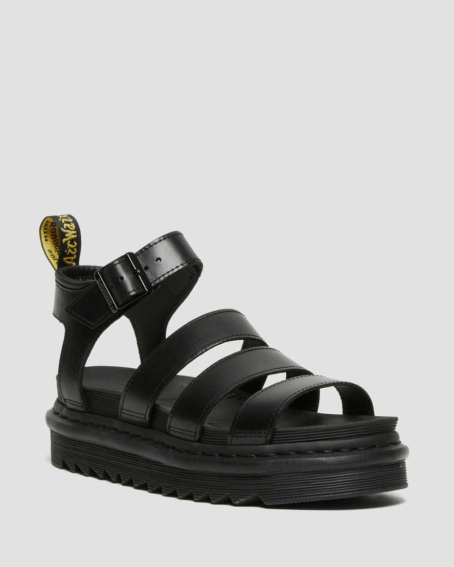 Blaire Women's Brando Leather Strap Sandals | Dr. Martens ReWair