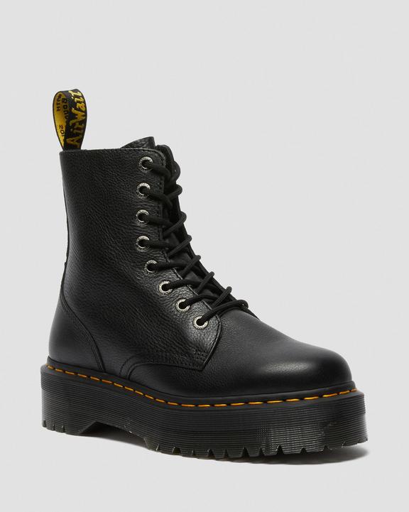 Jadon III Boot Pisa Leather Platforms in Black | Dr. Martens