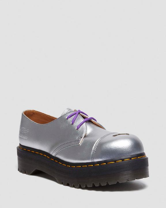 1461 QUAD MADEME Silver Alumix in Silver | Dr. Martens