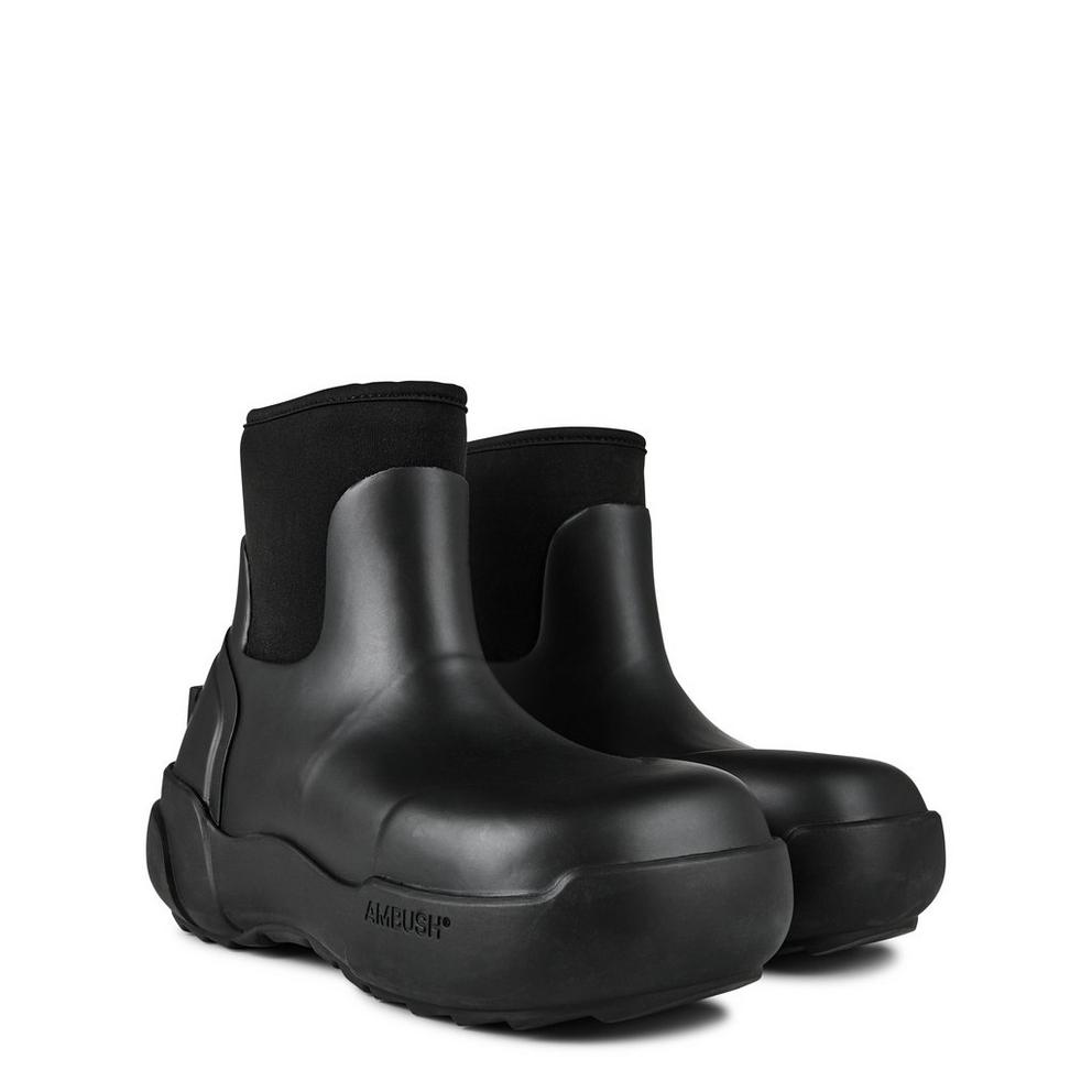 Ambush Men's Rubber Flat Ankle Boots | Cruise Fashion