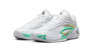 Jordan Luka 3 Grade School Light Basketball Shoe - White