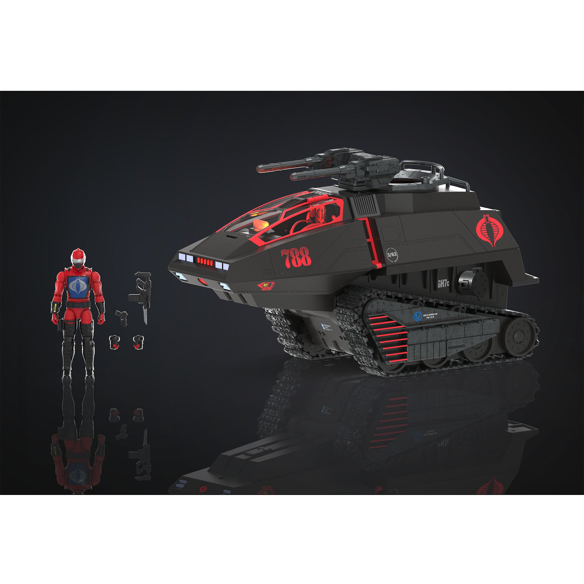 G.I. Joe Classified Series Cobra H.I.S.S. - Hasbro Pulse