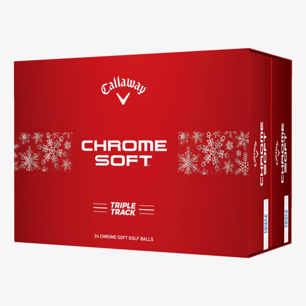 Callaway Chrome Soft 2024 Triple Track Holiday 2 Dozen Golf Balls