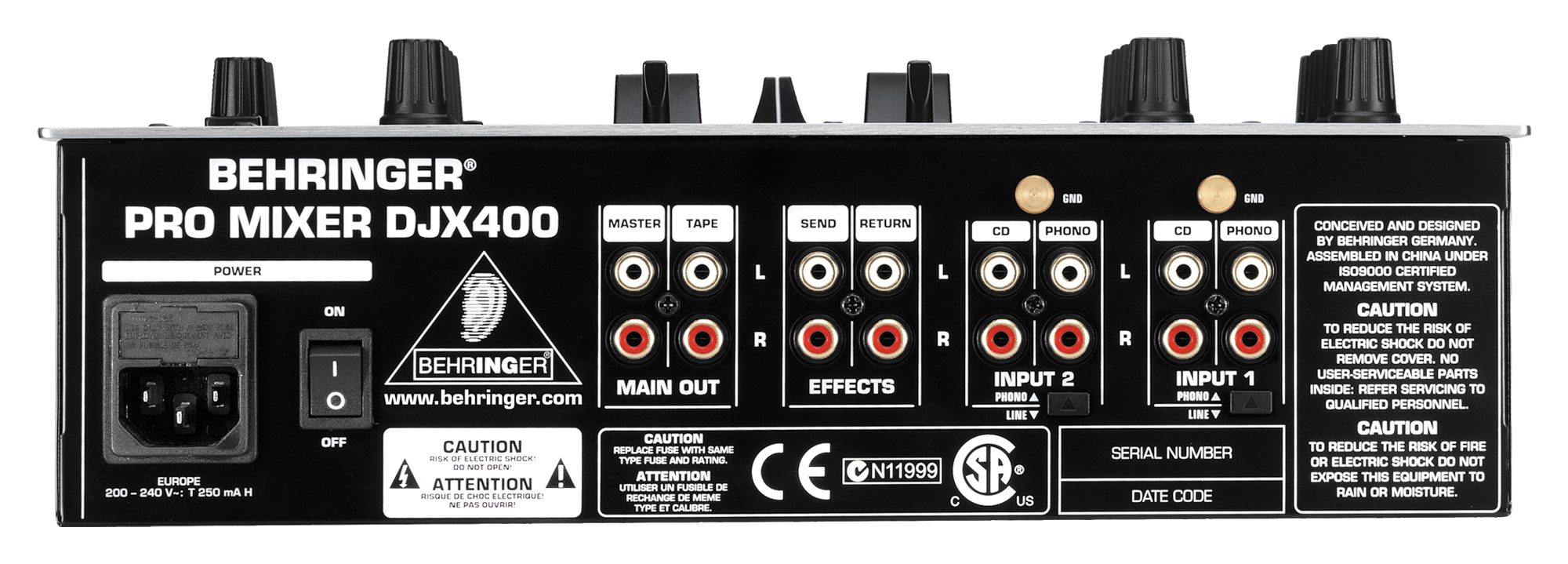 Behringer | Product | DJX700