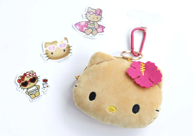 sweet8月号の付録はセットで使いたくて2冊買い確定♡日焼けキティの