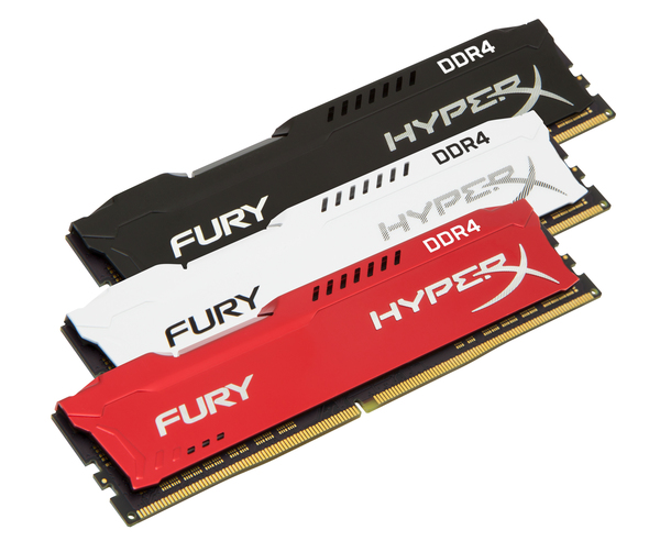Kingston 8GB (1x8GB) HyperX Fury, DDR4 2666MHz - Black - Multitronic