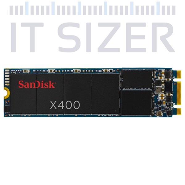 SanDisk, X400 M.2 2280 256GB, Solid State Drive (SSD), (Renewed)