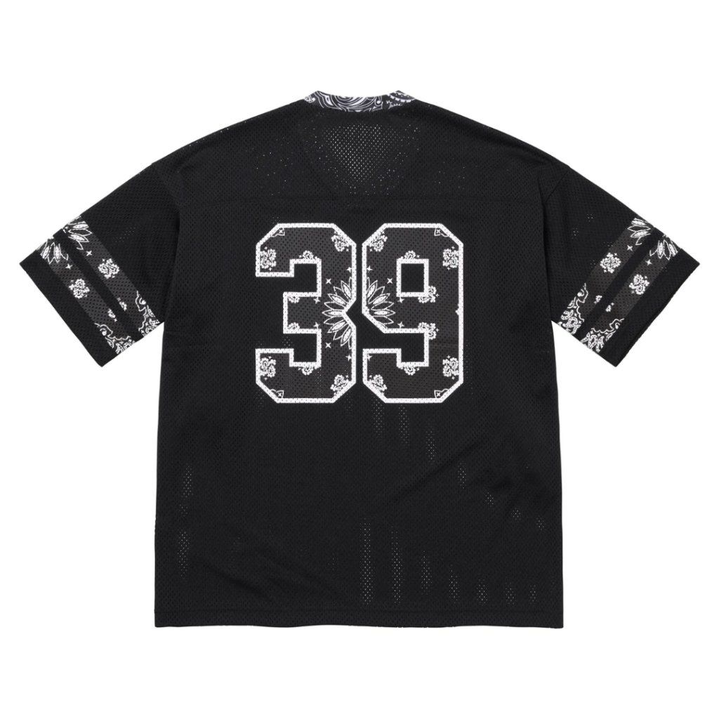 Supreme Bandana Football Jersey 'Black' - NOFLEX s.r.o.