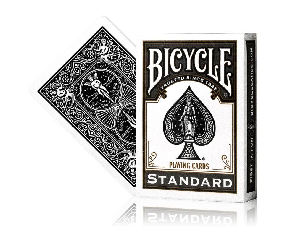 Bicycle Rider Back Black Playing Cards - Butterfly Magic Store