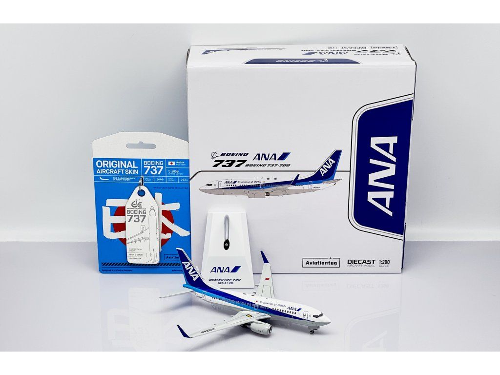 All Nippon Airways Boeing 737-700 Aviationtag JA02AN - Jumbolino
