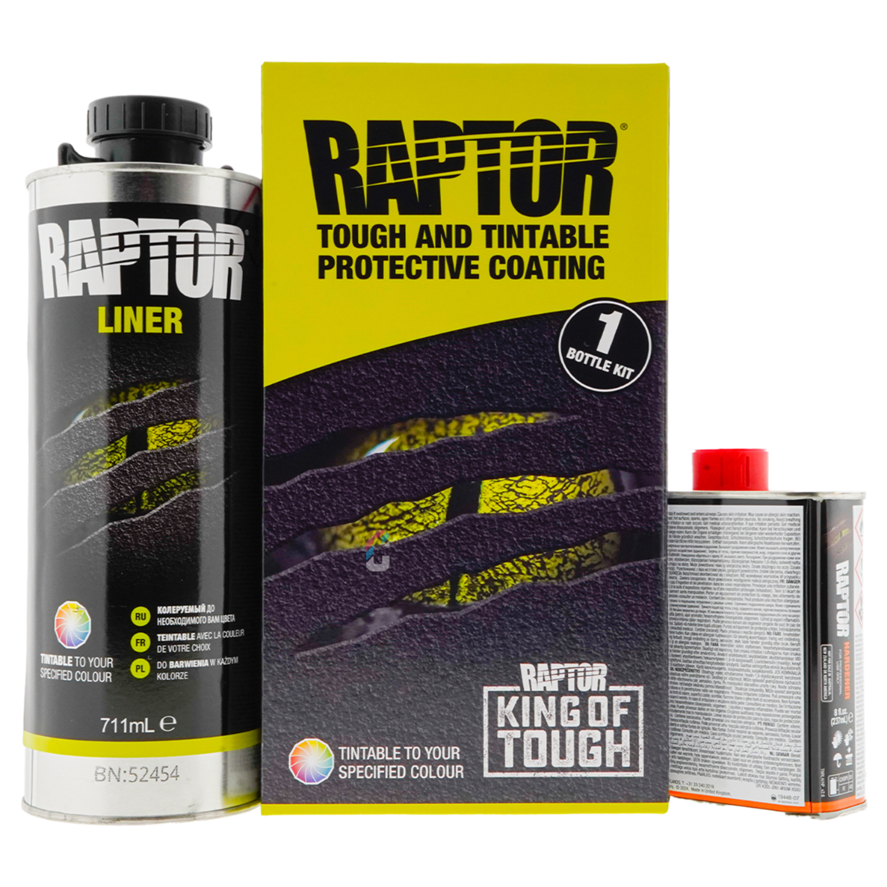 Buy Raptor Liner Bedliner Coating BLACK 1 liter set? - CROP