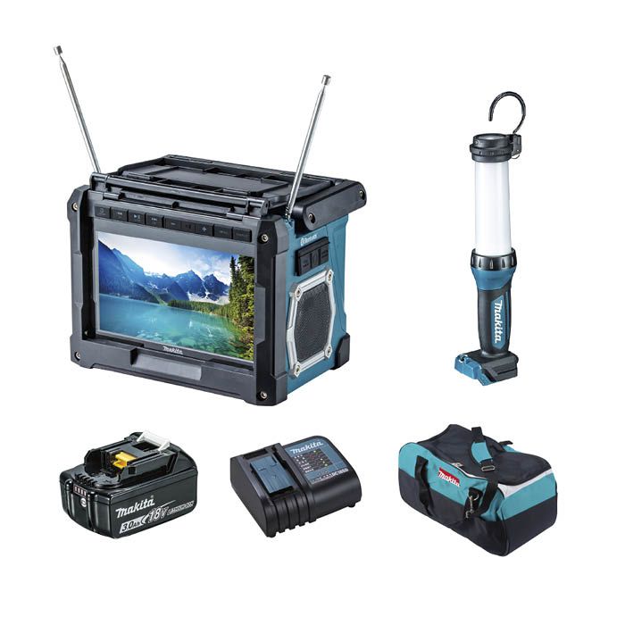 マキタ 18V防災用コンボキット TV CK1011の通販｜ラジオ・その他小物