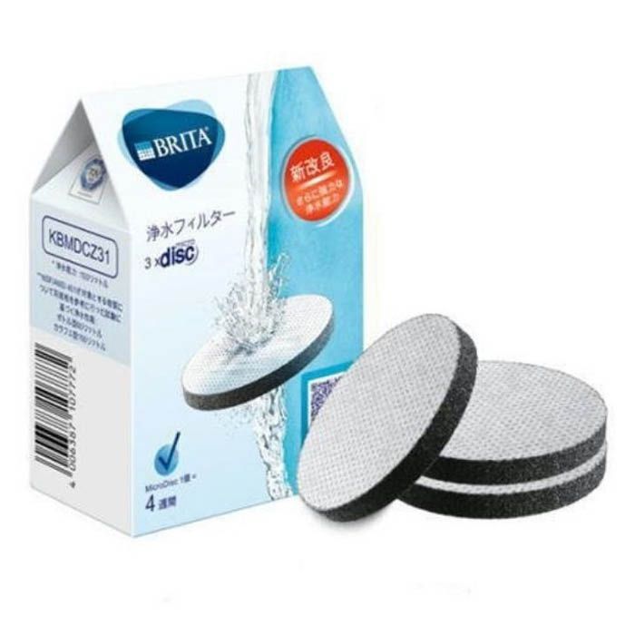 ブリタジャパン マイクロディスク浄水フィルター3個入り KBMDCZ31の
