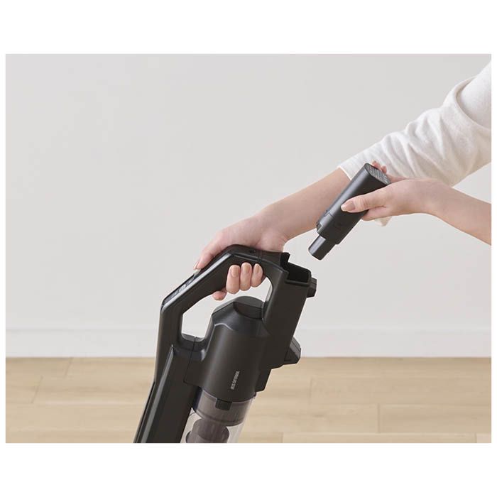 アイリスオーヤマ 充電式サイクロンスティッククリーナー SCD-183P-Bの