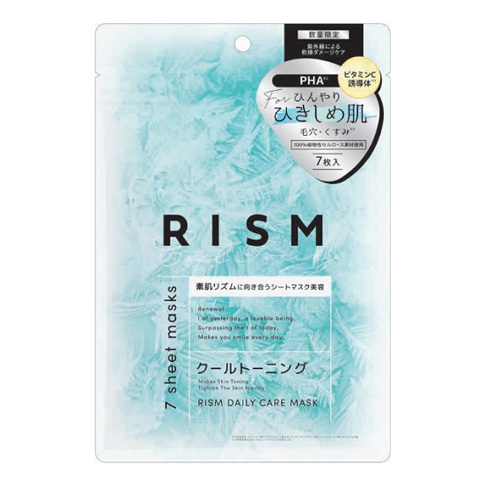 RISM リズムデイリーケアマスク クールトーニングの通販｜フェイス