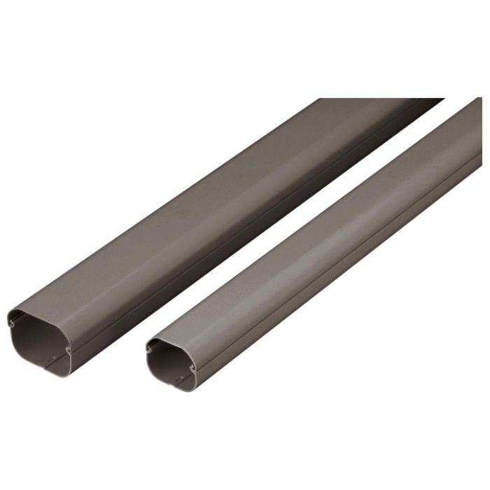 因幡電工 配管化粧カバー スリムダクト LD-70-I アイボリー (10本)の