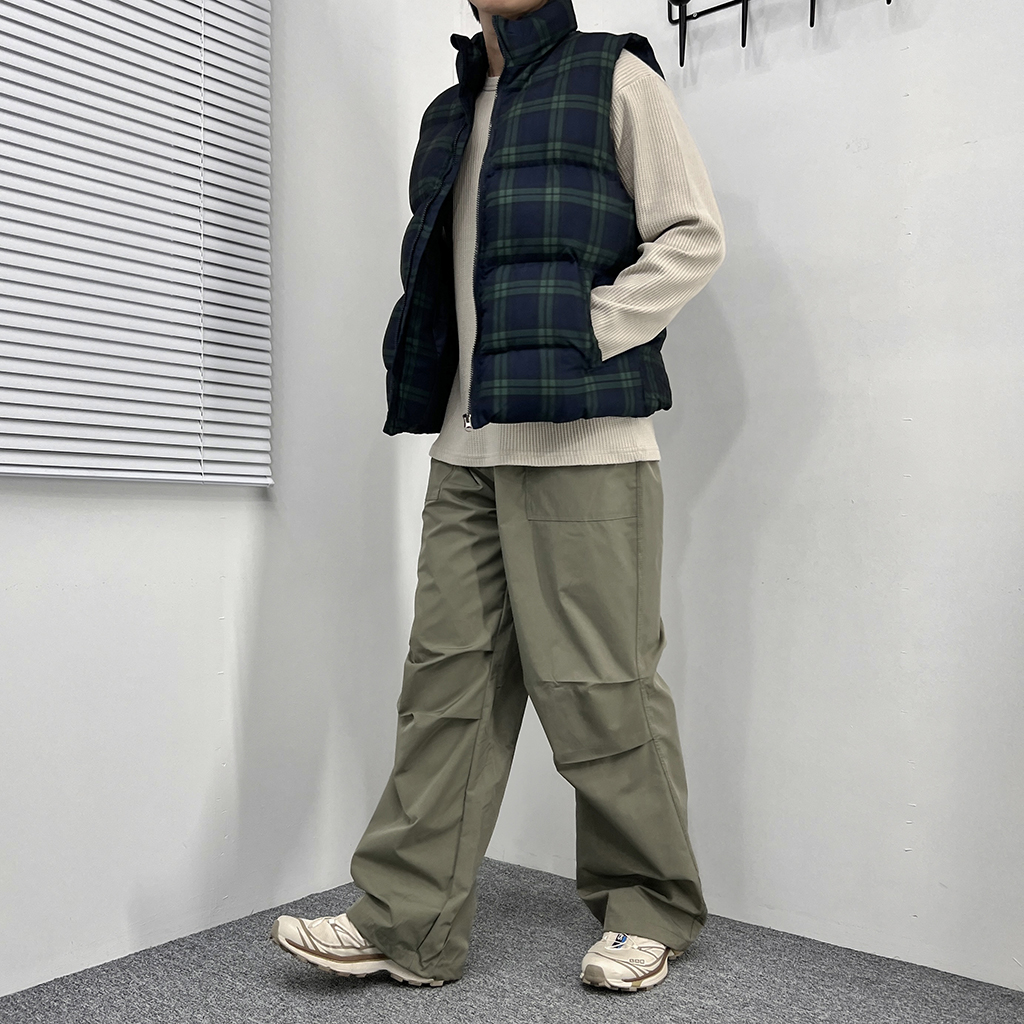 チェックダウンベスト | ファッション通販サイト NUGU