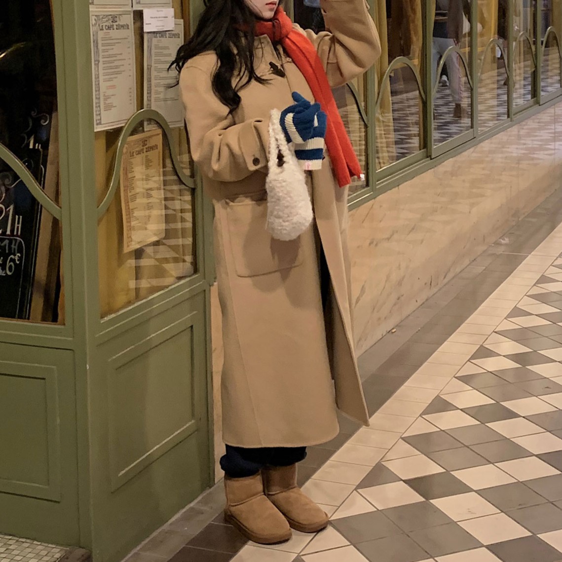 フード取り外し可能] ウールダッフルコート | ファッション通販サイト NUGU