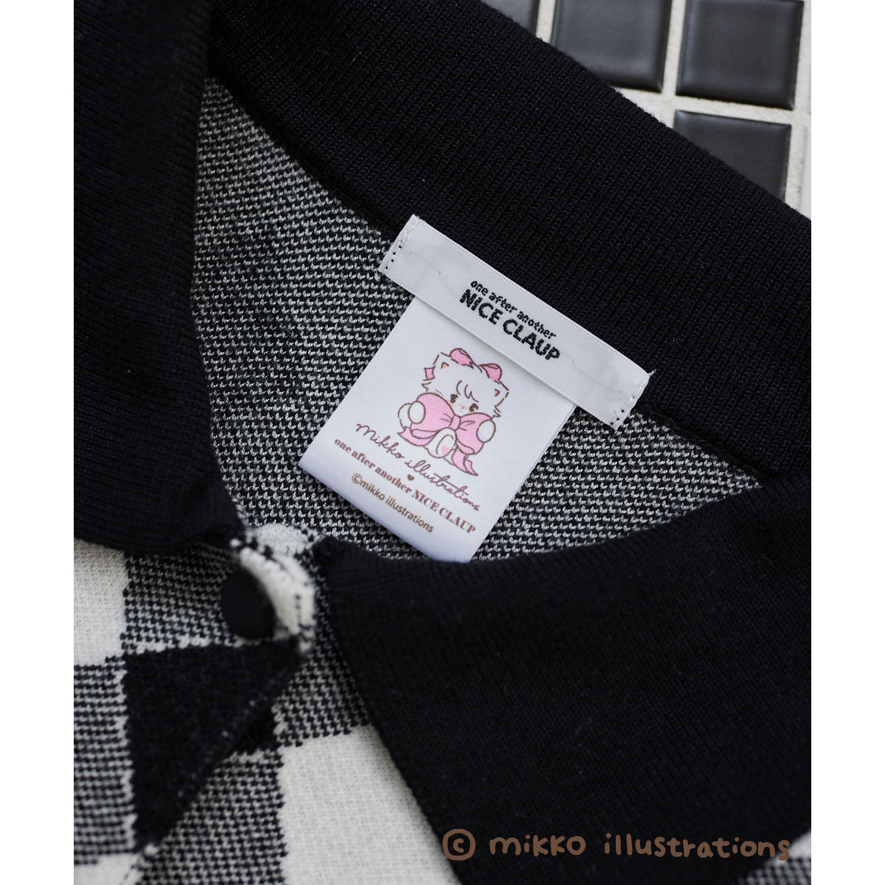 mikko コラボ】刺繍入りポロ衿セットアップ | ファッション通販サイト NUGU