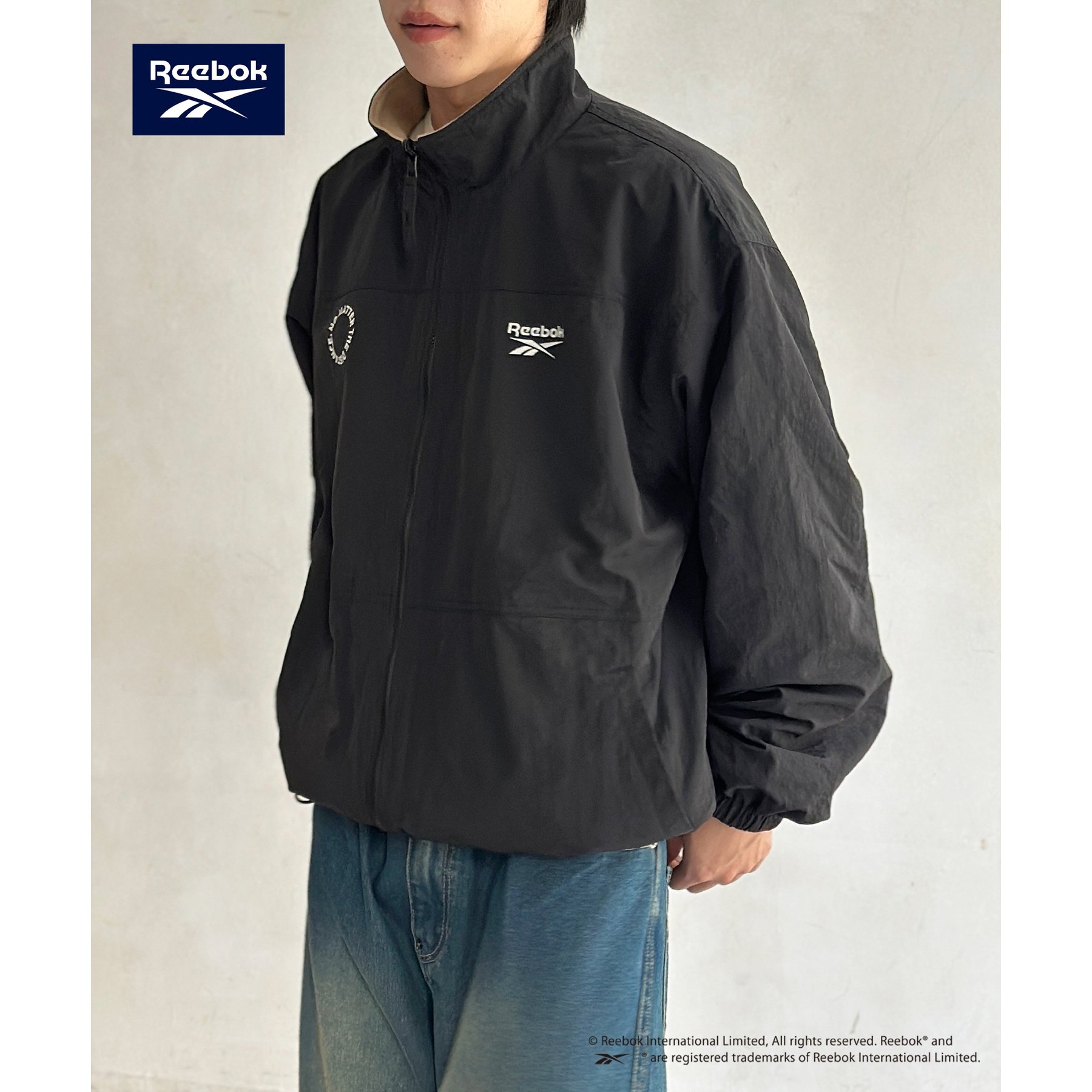 Reebok】リバーシブルブルゾン | ファッション通販サイト NUGU