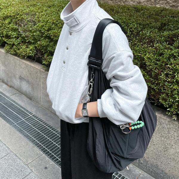 ORIGINAL) ハーフボタンスウェットシャツ | ファッション通販サイト NUGU