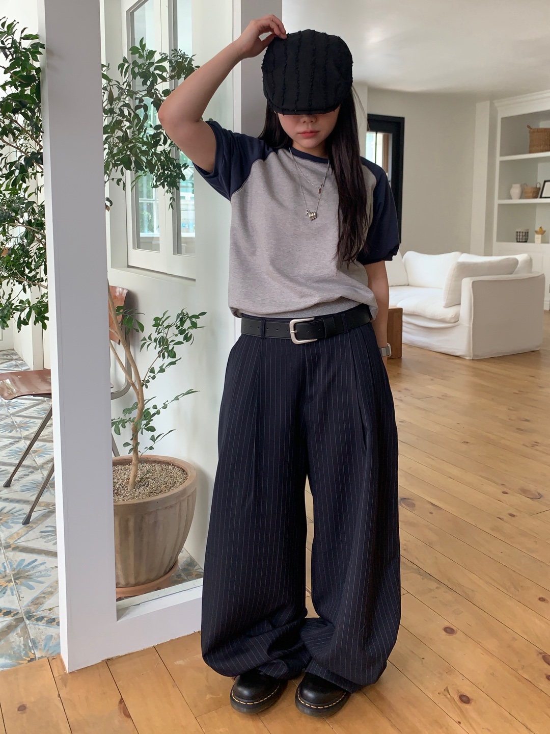 ユニセックス]ストライプパンツ | ファッション通販サイト NUGU