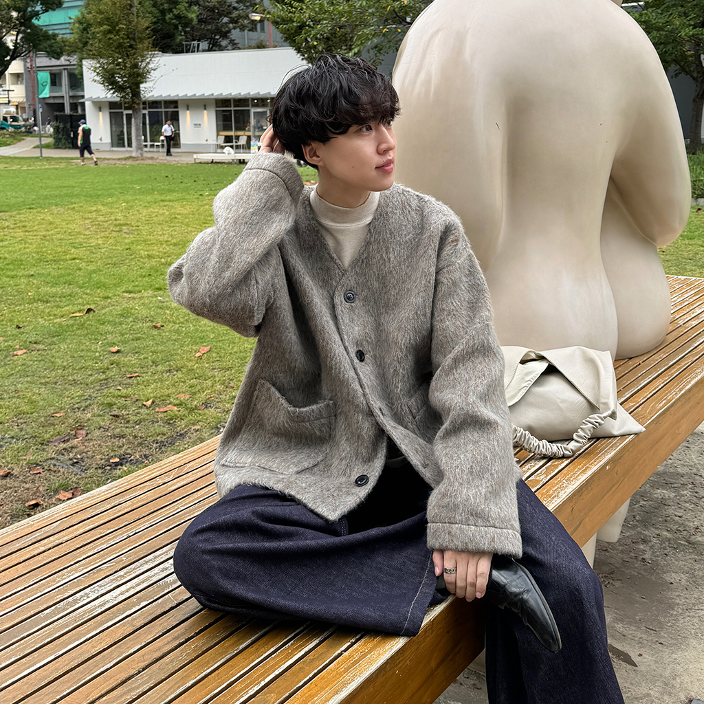 ツーポケットウールカーディガン | ファッション通販サイト NUGU