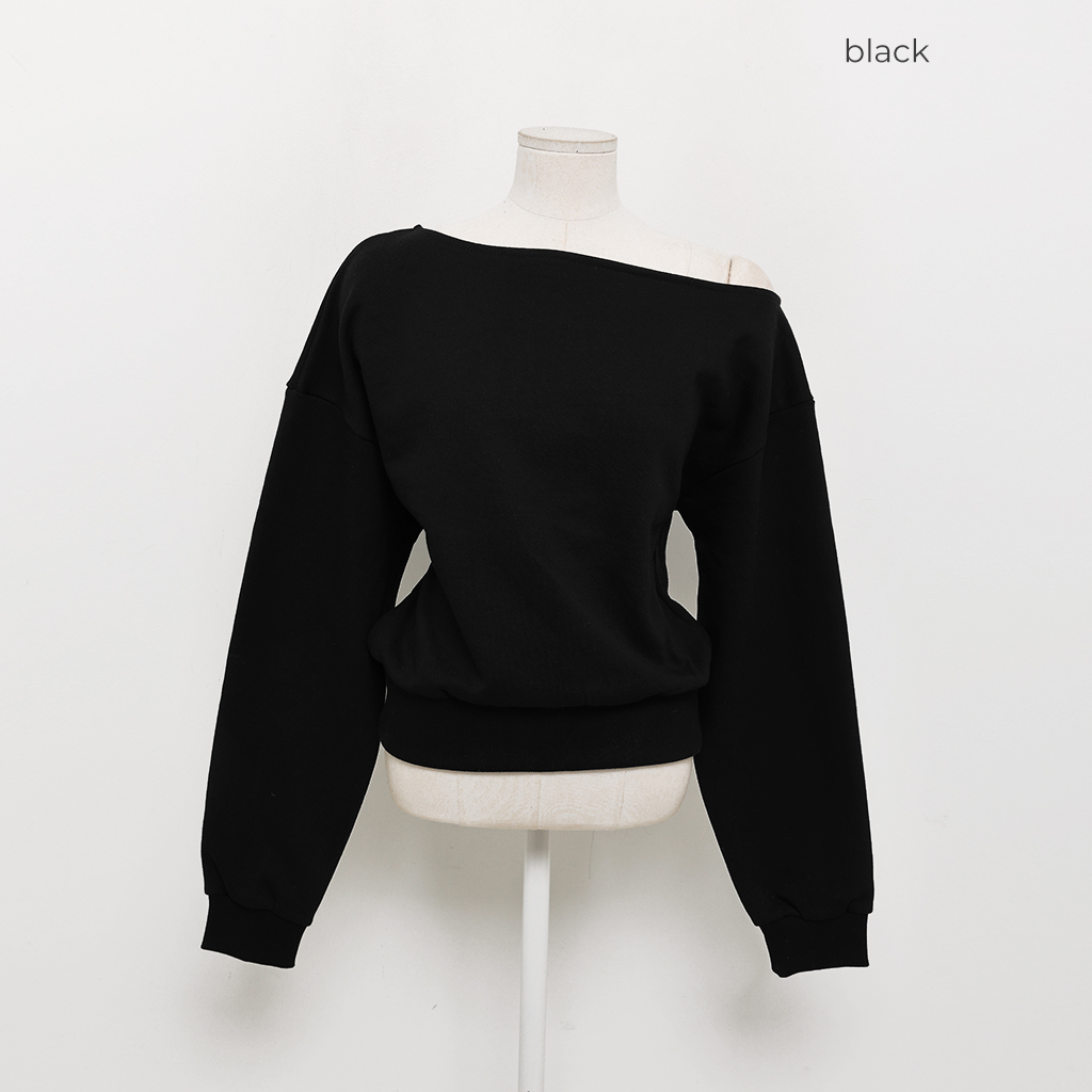 土日限定値下げ】IGUSA オフショルダー トレーナー セール】オフ