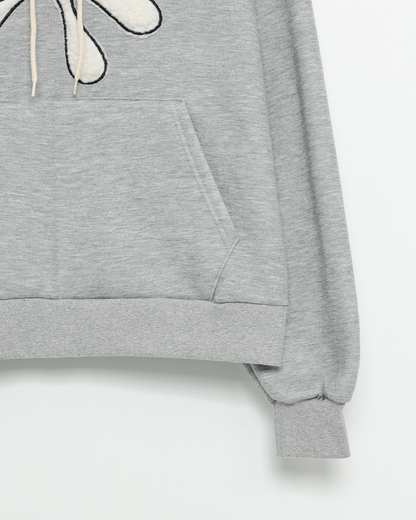 ユニセックス)ビッグ刺繍パーカー | ファッション通販サイト NUGU