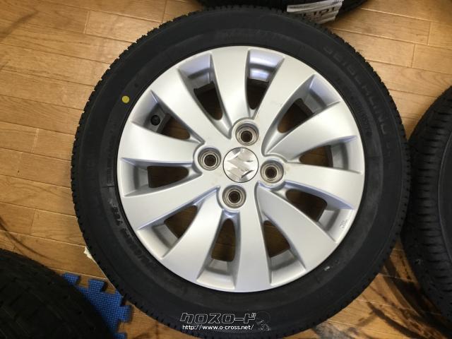 ホイール・タイヤ・スズキ スペーシア純正(シルバー)14インチ 新品
