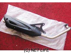 マフラー＆吸気系・新品アルファー管マフラーアドレスV125用・ご成約