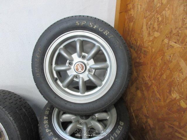 ホイール・タイヤ・ローバーミニ12インチアルミ・4万円・RIDE OVER